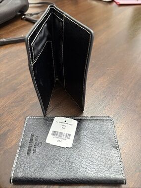 Danier Black Leather Passport Holder